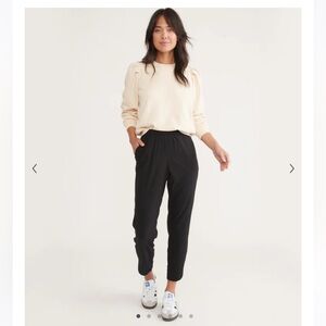 Marine Layer Black Cropped Pants